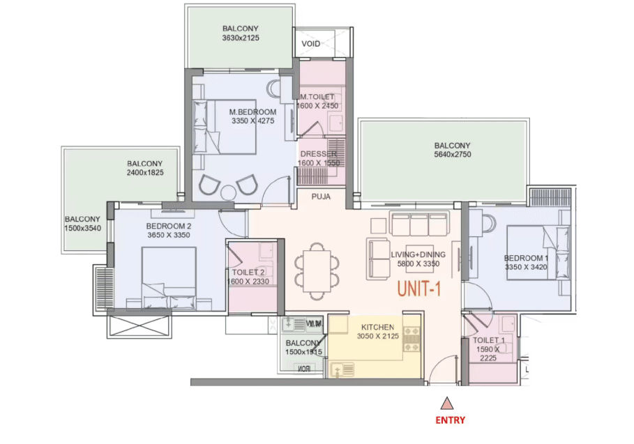 4 BHK Grand Residence